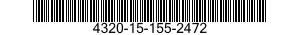 4320-15-155-2472 POMPA OLIO, COMPLES 4320151552472 151552472