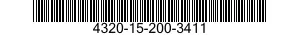 4320-15-200-3411 PUMP,ROTARY 4320152003411 152003411