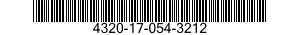 4320-17-054-3212 IMPELLER,PUMP,CENTRIFUGAL 4320170543212 170543212