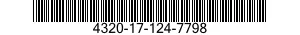 4320-17-124-7798 SEAL ASSEMBLY,SHAFT,SPRING LOADED 4320171247798 171247798