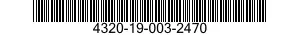 4320-19-003-2470 PUMP,ROTARY 4320190032470 190032470