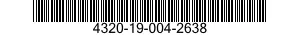 4320-19-004-2638 SEAL ASSEMBLY,SHAFT,SPRING LOADED 4320190042638 190042638