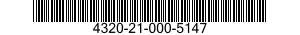 4320-21-000-5147 HANDLE 4320210005147 210005147