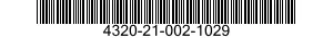 4320-21-002-1029  4320210021029 210021029