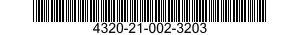 4320-21-002-3203  4320210023203 210023203