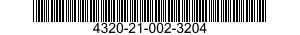 4320-21-002-3204  4320210023204 210023204