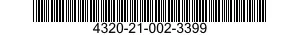 4320-21-002-3399  4320210023399 210023399