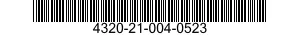 4320-21-004-0523  4320210040523 210040523