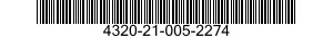 4320-21-005-2274  4320210052274 210052274