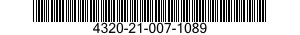 4320-21-007-1089 PUMP,HYDRAULIC RAM,HAND DRIVEN 4320210071089 210071089