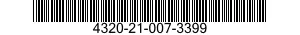 4320-21-007-3399 GASKET 4320210073399 210073399