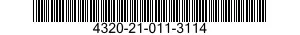 4320-21-011-3114 ROTOR,PUMP 4320210113114 210113114
