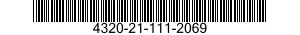 4320-21-111-2069  4320211112069 211112069