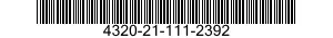4320-21-111-2392 PUMP UNIT,CENTRIFUGAL 4320211112392 211112392