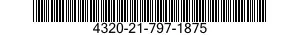 4320-21-797-1875  4320217971875 217971875