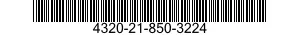 4320-21-850-3224 PUMP UNIT,CENTRIFUGAL-ROTARY 4320218503224 218503224