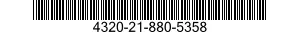 4320-21-880-5358 VALVE ASSEMBLY,INJE 4320218805358 218805358