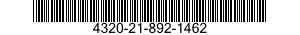 4320-21-892-1462  4320218921462 218921462