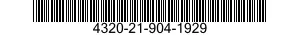 4320-21-904-1929 PUMP UNIT 4320219041929 219041929