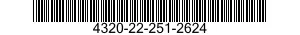 4320-22-251-2624 PACKING,ASSY 4320222512624 222512624