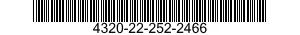 4320-22-252-2466  4320222522466 222522466