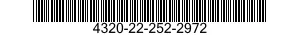 4320-22-252-2972  4320222522972 222522972