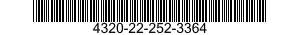 4320-22-252-3364  4320222523364 222523364