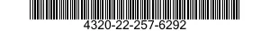 4320-22-257-6292 VALVE HEAD,HYDRAULIC MOTOR-PUMP 4320222576292 222576292