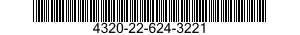 4320-22-624-3221 PARTS KIT,CENTRIFUGAL PUMP 4320226243221 226243221