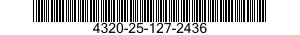 4320-25-127-2436 DEFLECTOR * 4320251272436 251272436