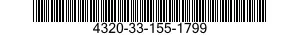 4320-33-155-1799 HOUSING,LIQUID PUMP 4320331551799 331551799