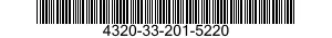 4320-33-201-5220 ROTOR,PUMP 4320332015220 332015220