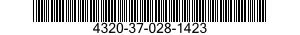 4320-37-028-1423  4320370281423 370281423