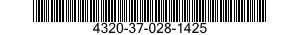 4320-37-028-1425  4320370281425 370281425