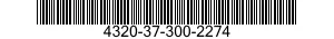 4320-37-300-2274 IMPELLER 4320373002274 373002274