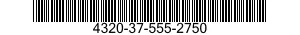 4320-37-555-2750 CYLINDER 4320375552750 375552750