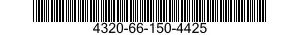 4320-66-150-4425 PUMP,RECIPROCATING 4320661504425 661504425