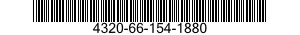 4320-66-154-1880 STOPPER RING,PUMP 4320661541880 661541880