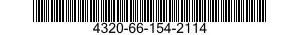 4320-66-154-2114 ROTOR,PUMP 4320661542114 661542114