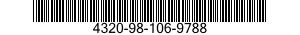 4320-98-106-9788 PLUG,MACHINE THREAD 4320981069788 981069788