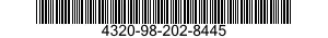4320-98-202-8445 PISTON 4320982028445 982028445