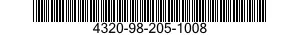 4320-98-205-1008 ROTOR,PUMP 4320982051008 982051008