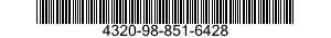 4320-98-851-6428 PUMP UNIT,ROTARY 4320988516428 988516428
