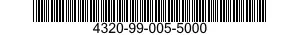 4320-99-005-5000 RING,PISTON 4320990055000 990055000
