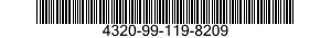 4320-99-119-8209  4320991198209 991198209