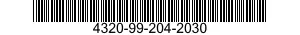 4320-99-204-2030  4320992042030 992042030