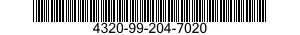 4320-99-204-7020  4320992047020 992047020
