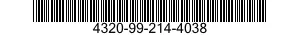 4320-99-214-4038 PIN,PLUNGER OPERATI 4320992144038 992144038