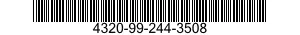 4320-99-244-3508 PISTON VALVE 4320992443508 992443508