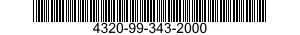 4320-99-343-2000 RAM,HYDRAULIC 4320993432000 993432000